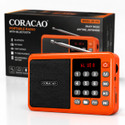 Coracao Pocket Blast Bluetooth Speaker with FM , USB/SD Card and AUX FM Radio FM Radio