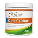 Coral Calcium Powder, Marine Grade, Natural 2:1 Calcium to Magnesium Ratio (500mg, 60 Servings)