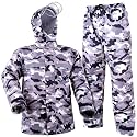Coralrain Rain Suit Safety Waterproof Rain Jacket and Trouser Suit Raincoat With Hood lining For Men Women Adults Breathable