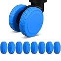 Coraltree 8Pcs Luggage Wheel Covers, Blue