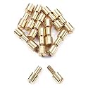 Corby Bolt Fasteners (10 Pack) for DIY Handles &amp; Knife Handle Repair - USA Size (0.312 x 0.213 x 1.25 Inch) - (Brass) - for Full Tang Fixed Blade Knives