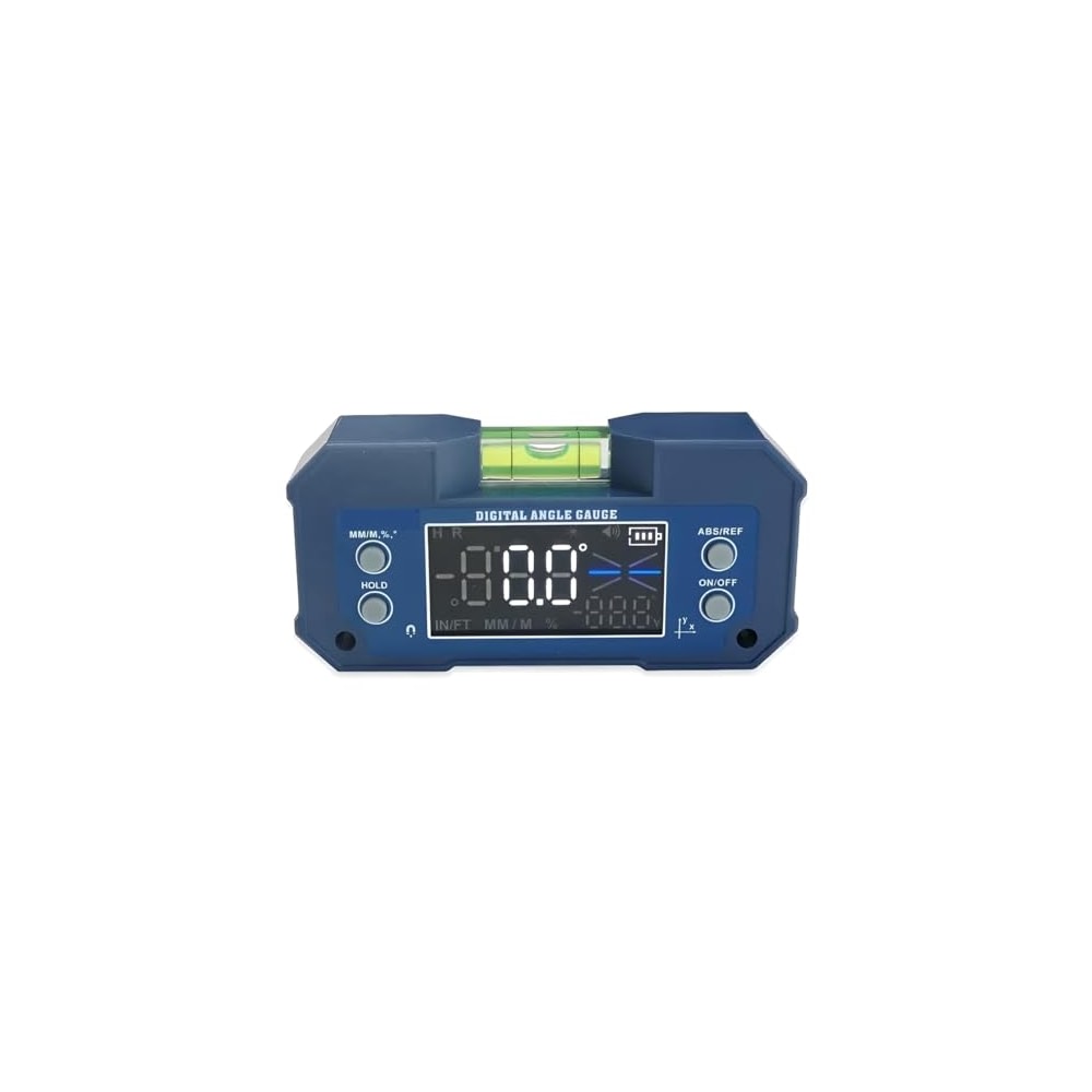400mAh Rechargeable Mini Digital Protractor Inclinometer Compact ...
