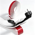 Cord Hider Wall for 2-3 Cables,Side-Opening Wire Covers for Cords on Wall