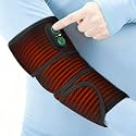 Cordless Arm Heating Pad Wrap with Red Light, FSA Eligible HSA Approved 5000mAh Elbow Heating Pad Wrap, Fast Heating, Heated Elbow Arm Sleeve with 3 Heat & Timing Settings