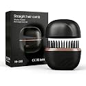 Cordless Hair Straightener Comb, Mini Portable Hair Straightening Brush, 30s Fast Heating, 3 Temperature Levels Rechargeable Wireless Hair Styler for Quick Touch-Ups & Travel