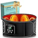 Cordless Heated Back Waist Massager, 3-in-1 Kneading Vibration Massage Belt