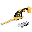 Cordless Hedge Trimmer Compatible with DEWALT 20V Battery, Tool Only