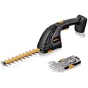 Cordless Hedge Trimmer Compatible with DEWALT 20V Battery, Dark Gray