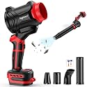 Cordless Leaf Blower Compatible for Milwaukee 18V Battery,Brushless,6-Speed