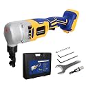 Cordless Nibbler Metal Cutter Compatible with Dewalt 20v Max Battery (Tool Only), 18 Gauge Brushless Electric Power Metal Shear Sheet Steel Nibbler For Cutting Metal, Stainless Steel, Aluminium
