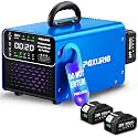 Cordless Ozone Generator - 1,000,000mg/h Professional Grade Covers 10000 Sq-Ft+, 2026 Upgraded Portable Deisgn with 2x 5000mAh Battery for 8-10 Hours Use, With Remote Control&amp;LCD Screen