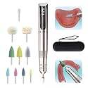 Cordless Polishing &amp; Repair Tool Kit for Acrylic Resin False Teeth