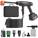 Cordless Pressure Washer Battery Powered; 1100PSI Cordless Power Washer