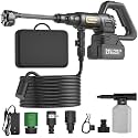 Cordless Pressure Washer, 1650 PSI Brushless Portable Cordless Power Washer