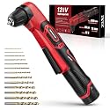 Cordless Right Angle Drill 12V, Compact 90 Degree Drill with 2.0Ah Battery