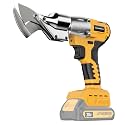 Cordless Sheet Metal Cutter Brushless Compatible with Dewalt 20v Max Battery(Tool Only), Metal Shears 360 Degree Pivoting Head for Cutting Stainless Sheet, Metal, Iron, 221 Ft-Lbs