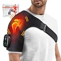 Cordless Shoulder Heating Pad & Massager with Vibration, FSA ⁄ HSA Eligible