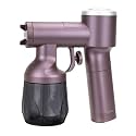 Cordless Spray Tan Machine-Better Atomization Effect-40Min Long Lasting Spray Tanning Gun Rechargeable and Handheld Spray tanner with Carry Case for Home Tan Travel Beach Salon Mobile Use Purple