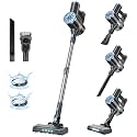VIPSUN Cordless Vacuum Cleaner with Self-Standing, LED Screen Stick Vacuum Cleaners for Home, Lightweight Powerful Suction Vacuum, 6-in-1 Rechargeable Vacuum for Carpets, Pet Hair, Hardwood Floors