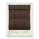 Cordless Woven Wood Roman Shades, 47W x 72H, Sarasota Cocoa, Sizes 20-72 Wide and 24-72 High