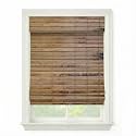 Cordless Woven Wood Roman Shades, 49W x 60H, Hatteras Camel, Sizes 20-72 Wide and 24-72 High