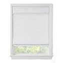 Cordless Woven Wood Roman Shades, Exuma/Eastfield White, Sizes 20-72 Wide and 24-72 High