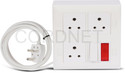 Cordnet Premium Modular Extension Board With 3 Core Wire 3  Socket Extension Boards