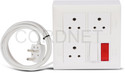 Cordnet Premium Modular Extension Board With 3 Core Wire 3  Socket Extension Boards