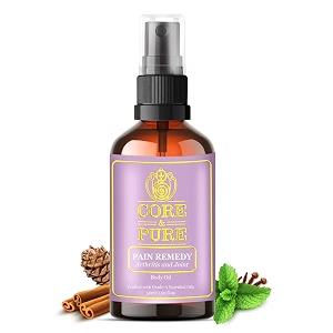 core amp pure pain remedy oil helps in healing and curing joint pain lower back amp muscle pain with clove and cedarwood - 50ml