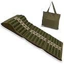 Core Asana Acupressure Mat Massager for Foot, Back, Neck and Joint Pain Relief, Reduce Stress & Tension with Pillow, Reflexology Accupressure Set (Asparagus Green)