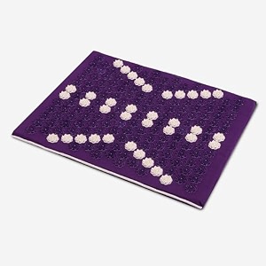 core asana acupressure foot mat for foot back sciatica amp joint pain relief reduce stress amp relaxes muscle tension  foot massager machine for pain relief asparagus green mini