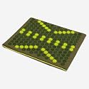 Core Asana Acupressure Foot Mat for Foot, Back, Sciatica &amp; Joint Pain Relief, Reduce Stress &amp; Relaxes Muscle Tension | foot massager machine for pain relief (Asparagus Green, Mini)