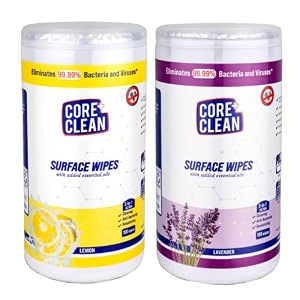disinfecting surface wipes disinfectant multi purpose wet wipes for sanitizing surfaces 100 pulls lemon-lavender pack of 2