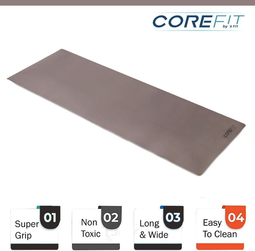 CORE FIT Roll Easy Pro 24 X 72-L Grey 8 mm Yoga Mat - Price History