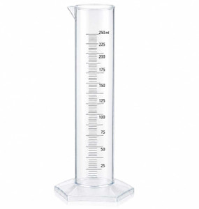 CORELAB SCIENTIFIC Measuring cylinder 250 ml Pack