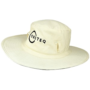 100 cotton canvas cricket panama sun hat lightweight brim with loops