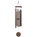 Corinthian Bells 44 Inch Copper Vein Wind Chimes for Outside Deep Tone, Large Memorial Wind Chime, Made in USA