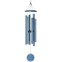 Corinthian Bells by Wind River – 44 inch Sky Blue Wind Chime for Patio, Backyard, Garden, and Outdoor Decor (Aluminum Chime) Made in The USA