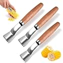 Corn Peeler for Corn on The Cob Stripper Tool, Serrated Corn Cob Peeler (3)