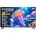Cornea 55-Inch 4K Ultra HD Smart Display | 2026 Model | AI Sound Pro with Dolby Atmos | 4K Upscaling | 100+ Apps | Gemini Copilot | UHD Display