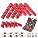 Corner Clamps for Woodworking - 8pc 90 Degree Clamp with Storage Box