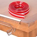 Corner Protectors Baby Proofing 6.6ft(2M) with 4 Corners,Corner Protector,Furniture Corner Guard &amp; Edge Safety Bumpers, Soft Edge Protectors with Upgraded Pre-Taped Strong Adhesive