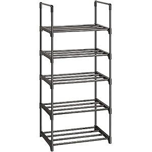 coroid 9 layer multipurpose portable folding shoe rackshoe shelfshoe cabinet with wardrobe cover easy installation stand for shoes