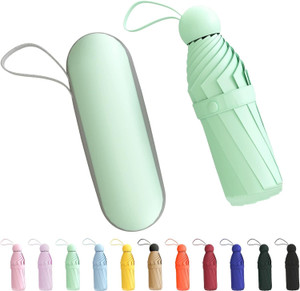 coroid teflon coating auto open close umbrella green transparent