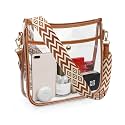 COROMAY Clear Purse for Women, Clear Bag Stadium Approved, Transparent Crossbody Bag