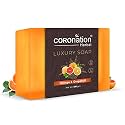 COROnation Herbal Orange &amp; Grapefruit Exfoliating Soap For Men &amp; Women | Deep Skin Cleansing | Remove Dark Spots &amp; Dead Skin Cells | Natural Skin Brightener &amp; Cleanser | Improves Skin Tone &amp; Texture