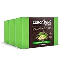 COROnation Herbal Unisex Ginger &amp; Tea Tree Detoxifying Bathing Soap | Detoxifies Skin &amp; Deep Pore Cleaning | Remove Blackheads, Whiteheads, Dark Spots &amp; Impurities |Handmade Soap For Skin Purification