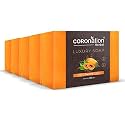 COROnation Herbal Unisex Papaya Bathing Bar | Gently Exfoliates, Cleanses &amp; Purifying Skin | For Soft, Smooth &amp; Brighter Skin | Natural Skin Brightener | For Healthy &amp; Glowing Skin | Handmade Soap