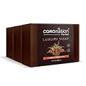 COROnation Herbal Unisex Pure Arabica Coffee &amp; Chocolate Soap | Deep Exfoliation &amp; Polishes Skin | Removes Blackheads &amp; Whiteheads | Remove Dark Spots, Pigmentation | Remove Wrinkles &amp; Stretch Marks