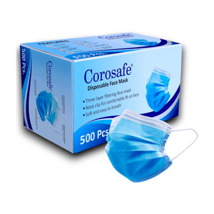 Corosafe Mask with Nose clip Masks for